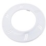 Plastik flange Adagio, hvid.