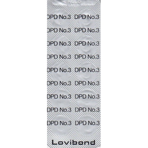 DPD nr. 3, Total klor  10 stk