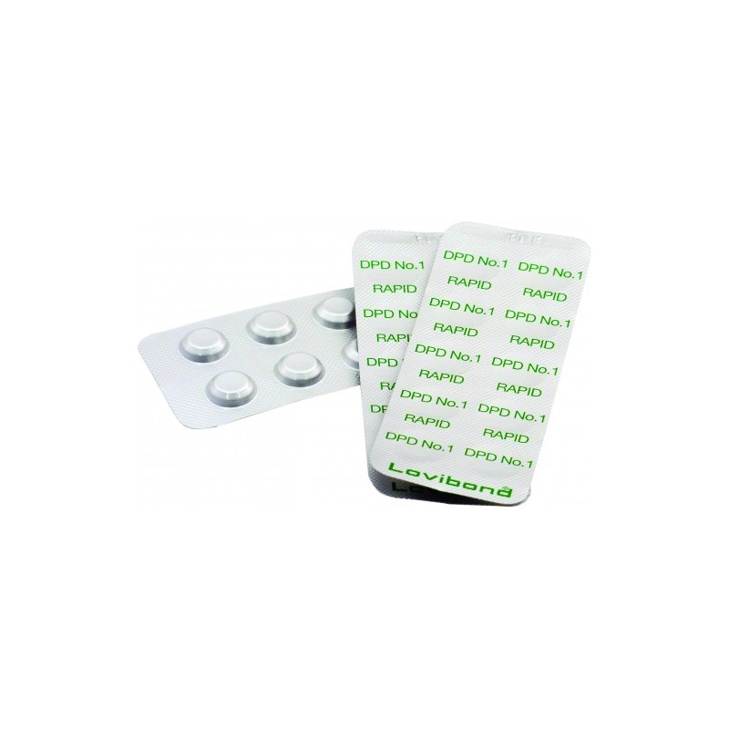 DPD nr. 1Rapid, frit klor 500 stk