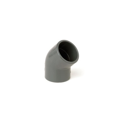 PVC angle 45 degrees.