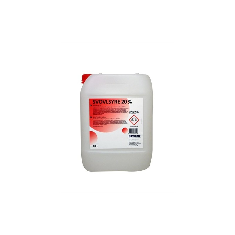 Svovlsyre 20% 22,5l.