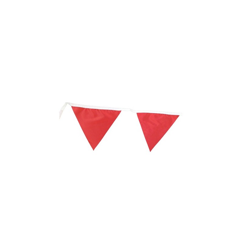 Rød flag i polyester