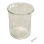 Glass for magnetic stirrer