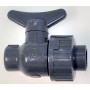Membranventil vinkel ½" med slange stuts 
