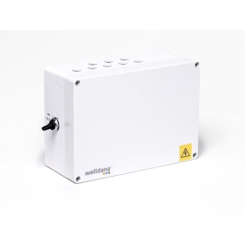 Poolkontrol inkl. Temperaturføler.