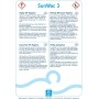 Sunwac 3-tab holder incl. sign