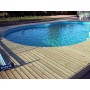 Elba 8-tals pool - 0,6 mm. liner