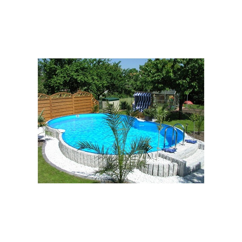 Elba 8-tals pool - 0,6 mm. liner