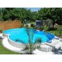 Elba 8-tals pool - 0,6 mm. liner
