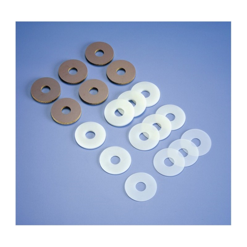 Underlægningsskive nylon/ Pertinax ( MP107) 1 sæt