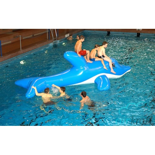 Delfin oppustelig badedyr