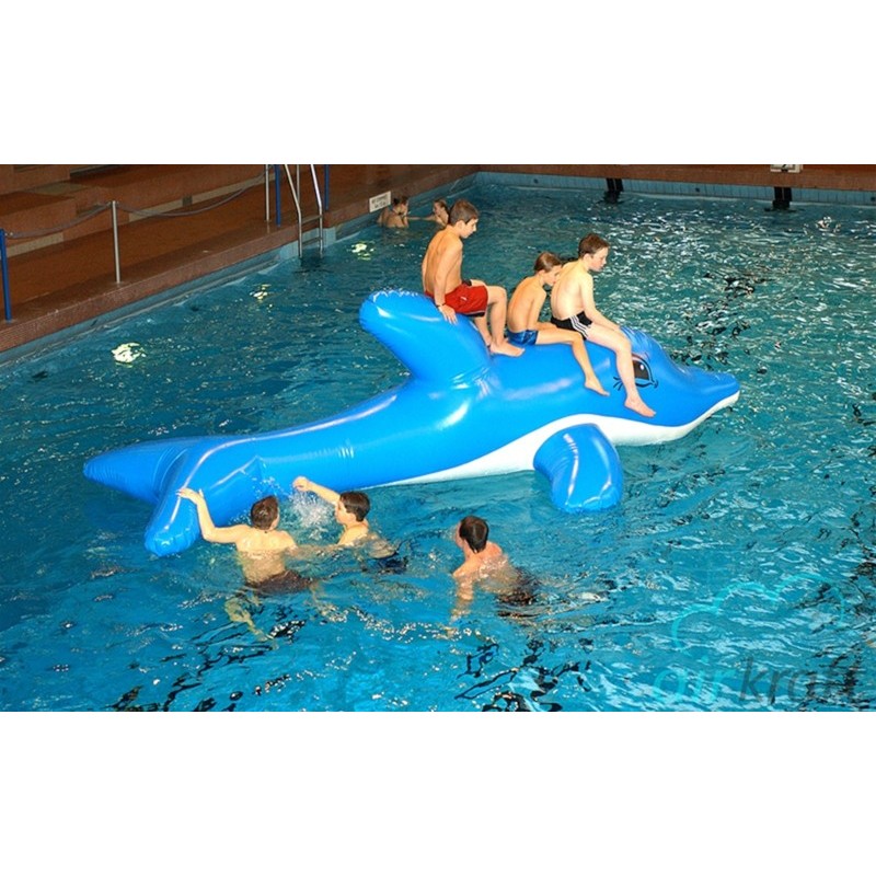 Delfin oppustelig badedyr