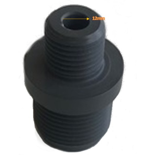 Overgang 1/4"" muffe x M20 omløber