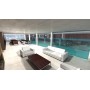 Pool with acrylic sides