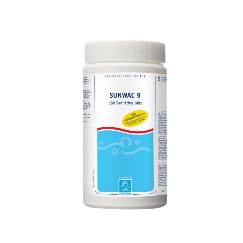 Sunwac 9, 180 tabs, 1kg