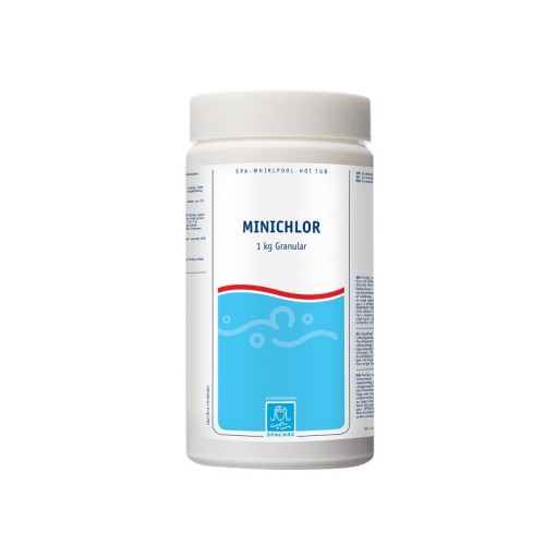 Spacare MiniChlor, Granulat, 1kg Klor til spa