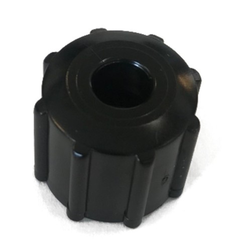 Omløber, sort prominent DF2A/DF4A 6mm (møtrik)