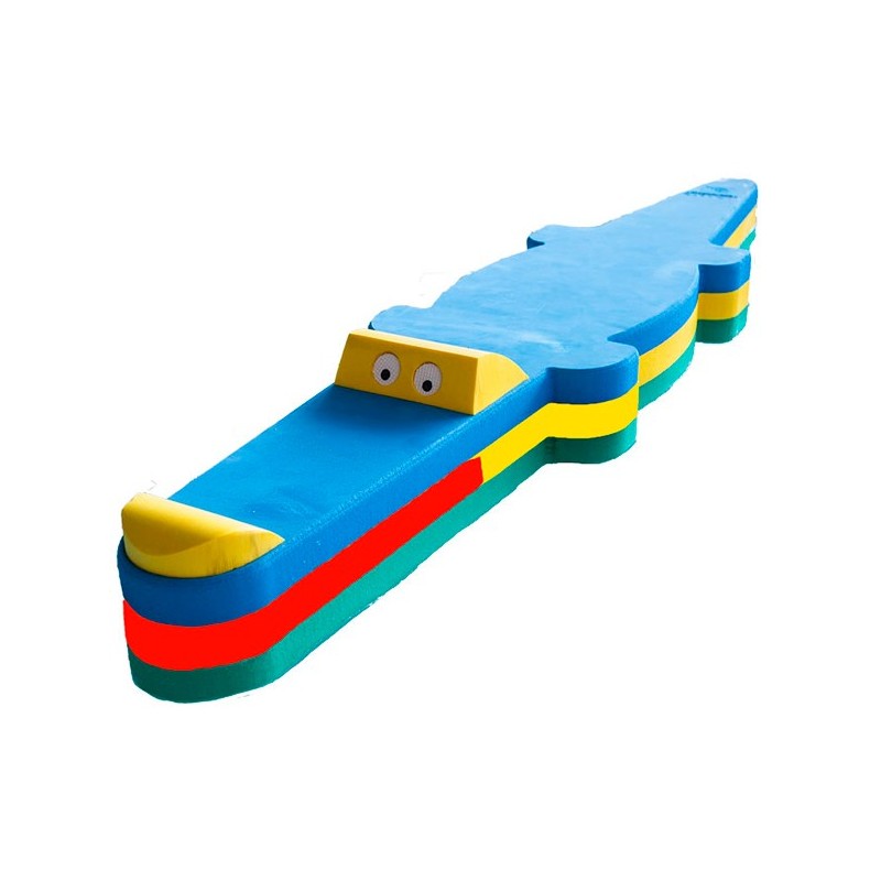 Crocodile, foam