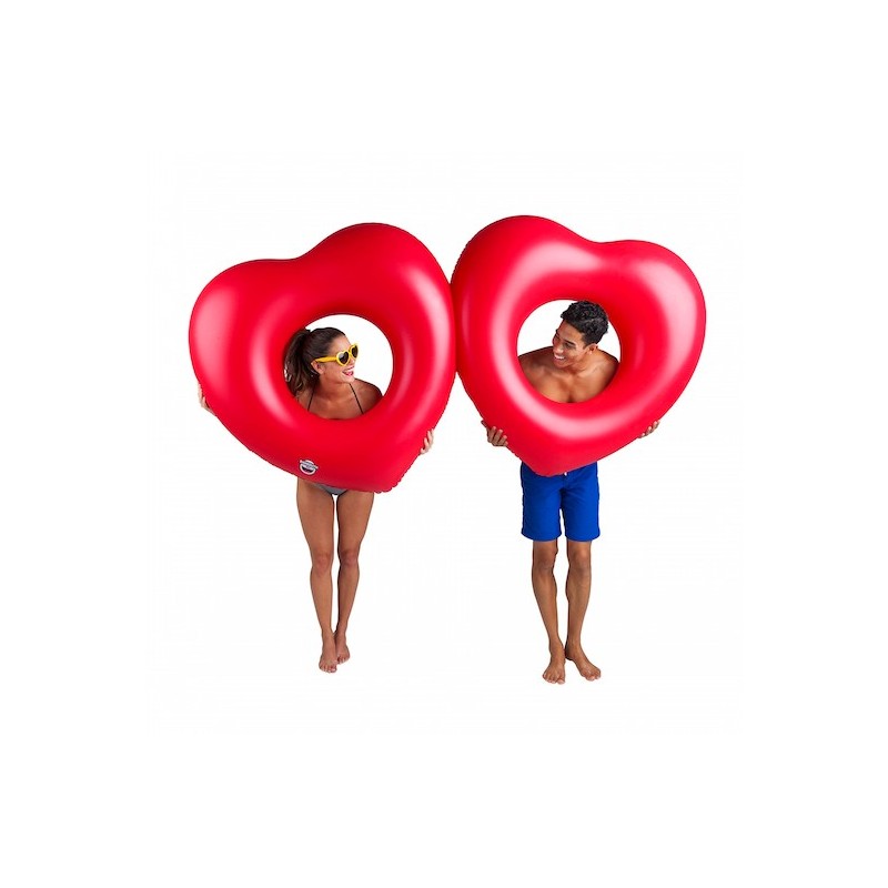 Hearts, double swim ring