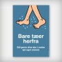 Bare toes from here