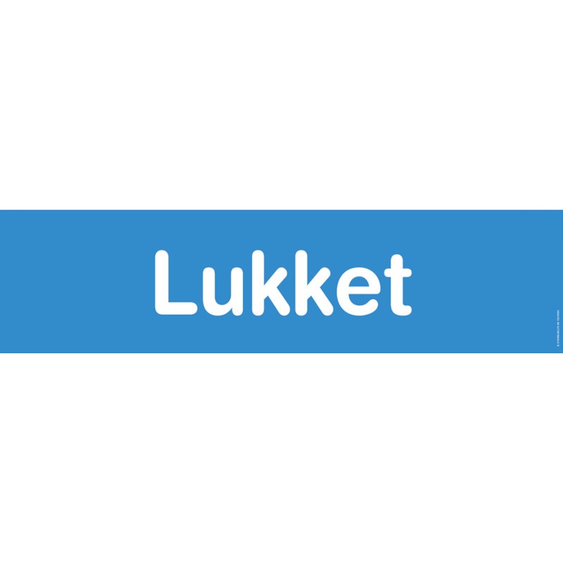 Lukket