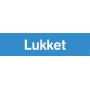 Lukket