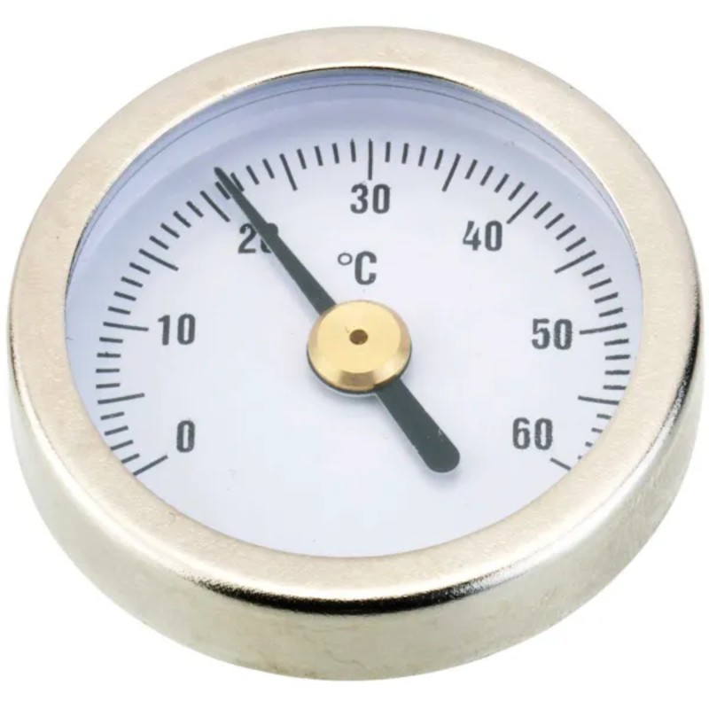 Thermometer 0-60C Ø80