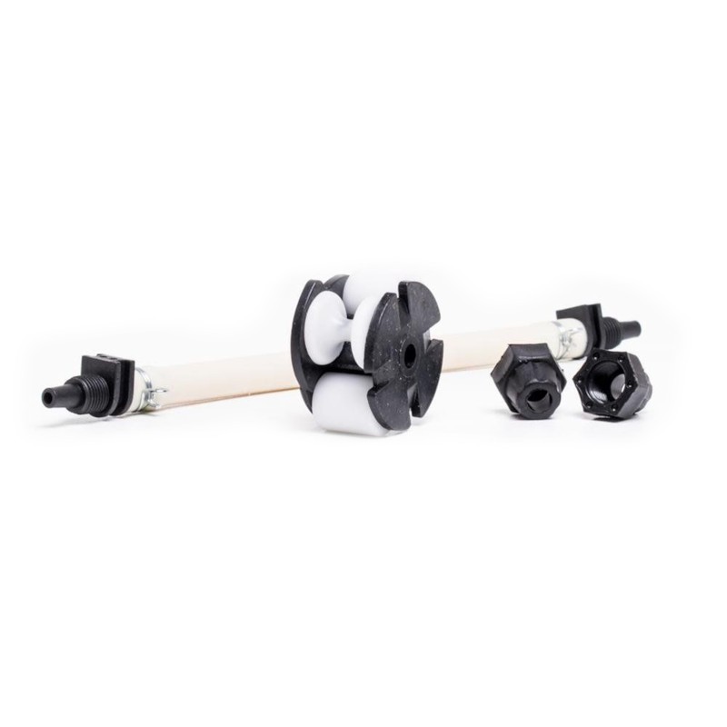 Hose and rotor for peristaltic pump Santoprene 4.8 x 9.6 mm