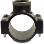 Tapping clamp for PVC pipe