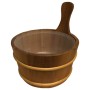 sauna bucket with plastic insert - 4L