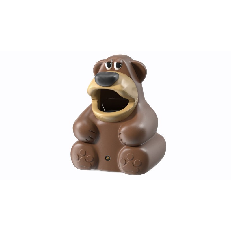 Teddy Bear trash can