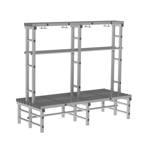 Gaderobebænk, Dobbelt. REA