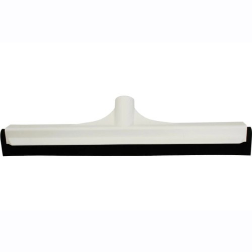 Plastic floor scraper with fixed joint