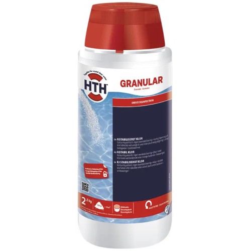 HTH Klor granular til pool 2,5 kg