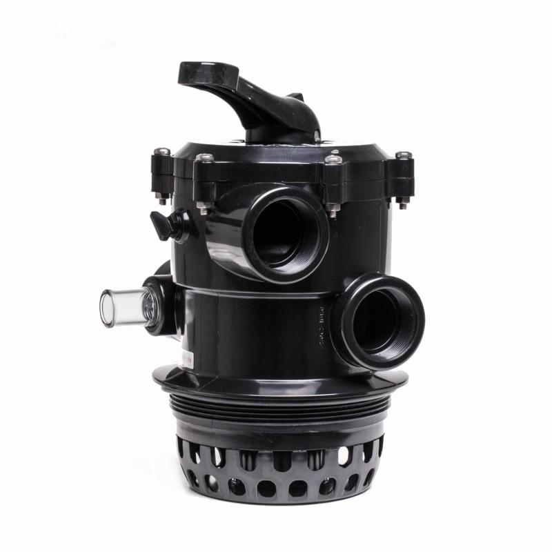 Multiportventil Top SORT 1½", 6 vejs, gevind, Artik/BT