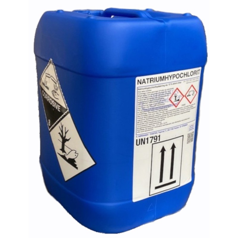 Chlorine 15% Sodium hypochlorite 12kg