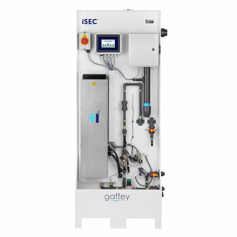 Gaffey. Isec 250-2000. incl blødgøring + 2 beholder