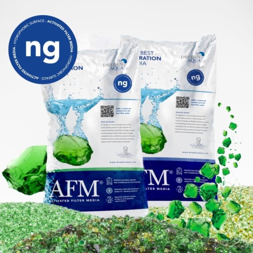 AFM filter glass, 21 kg.