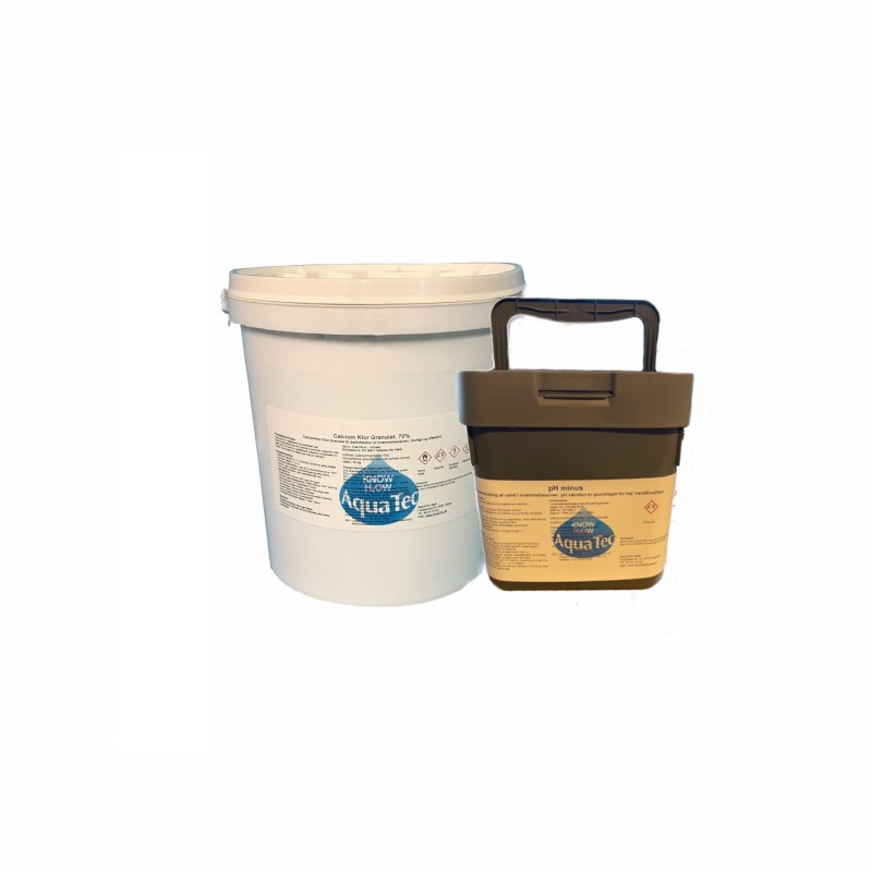 Paketerbjudande- AquaTec klor + pH-minus