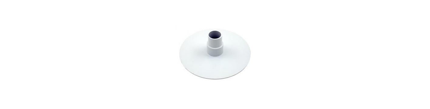 Vacuum plates for skimmer