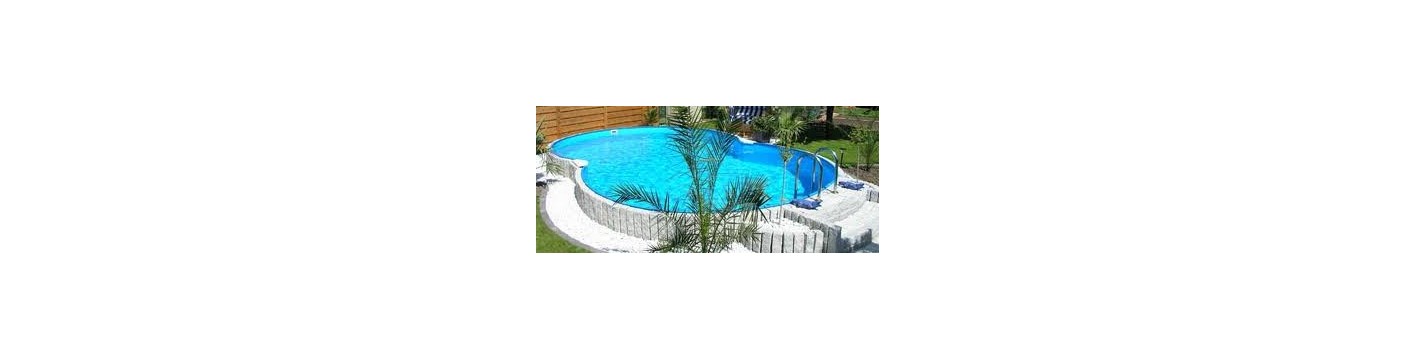 Elba - 8-Tals pool. 1,2m dyb. 0,8mm liner